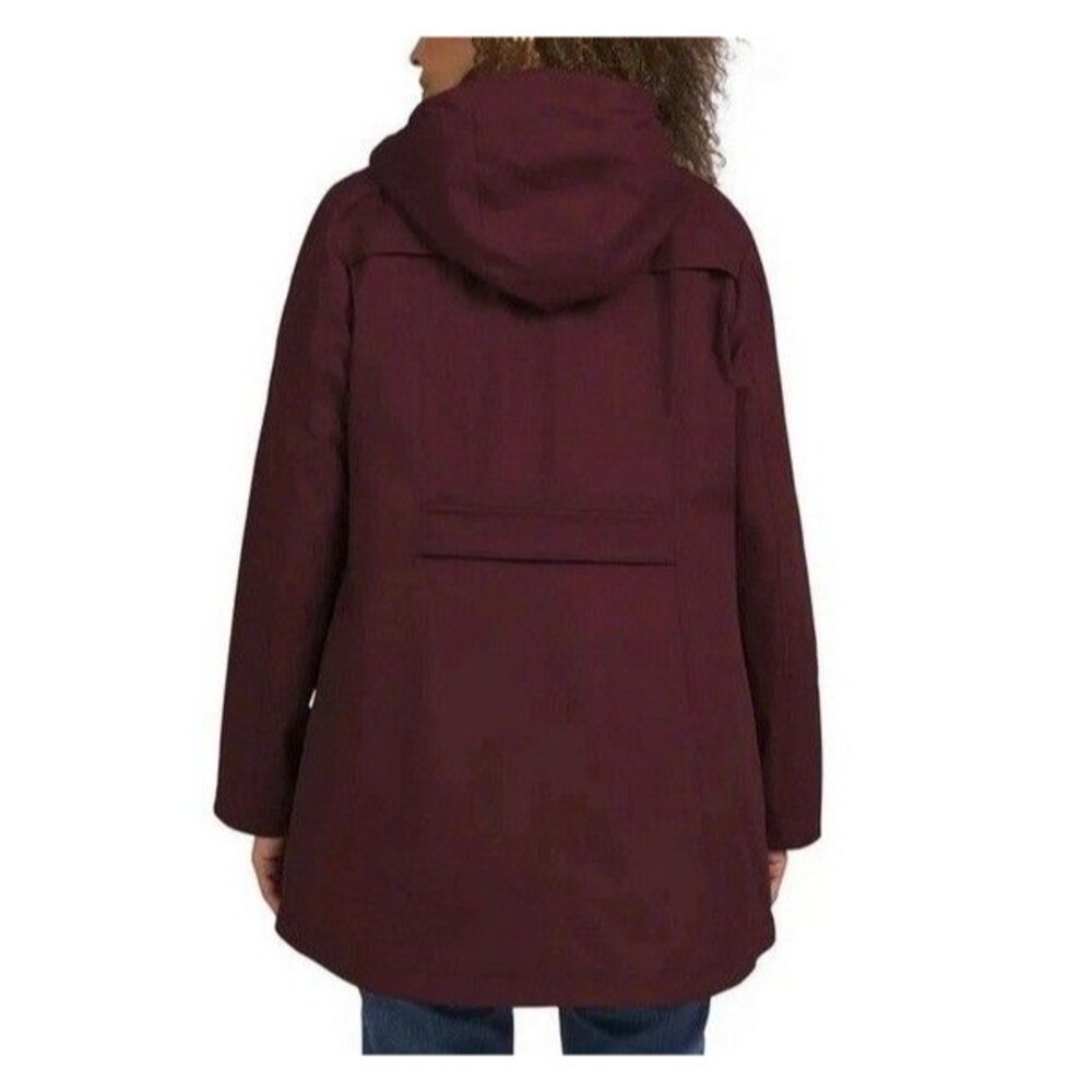 Lands End Ladies 3-in-1 Systems Jacket Red NWT - Picture 3 of 4